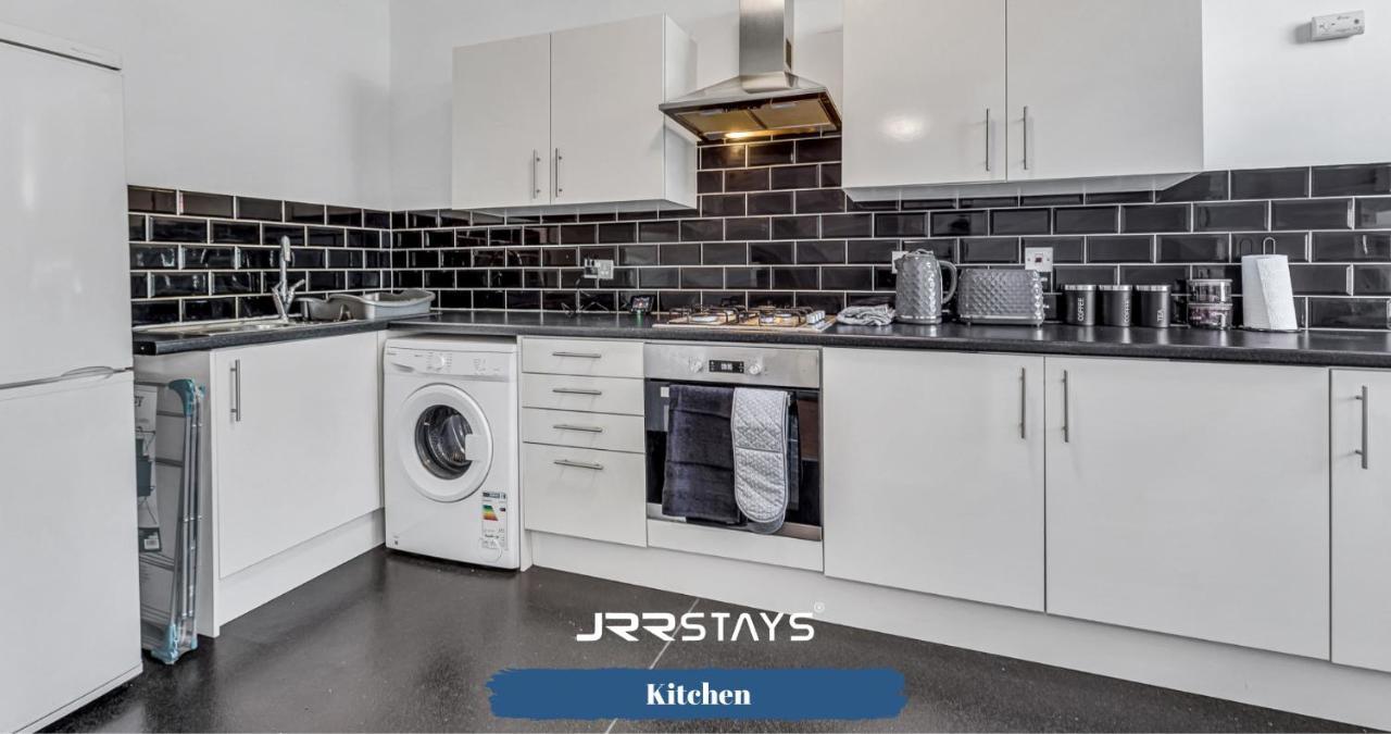 Cardiff Stylish 2 Bedroom Sleeps 6 Wi-Fi - Jrr Stays Eksteriør billede