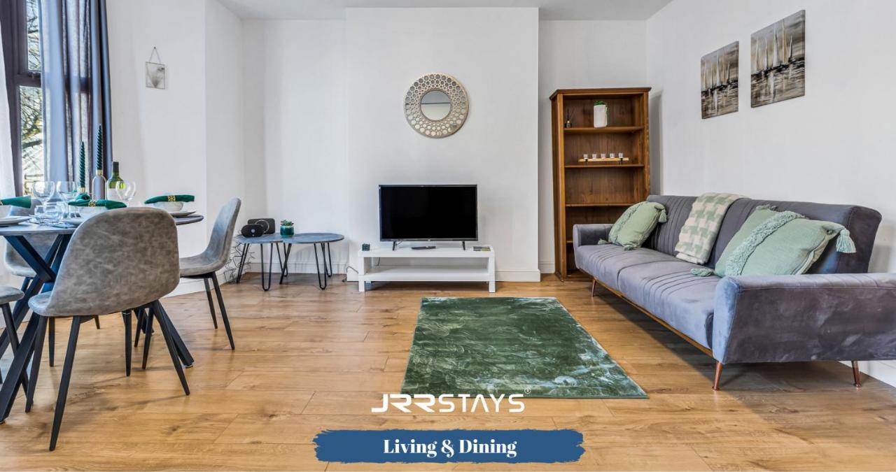 Cardiff Stylish 2 Bedroom Sleeps 6 Wi-Fi - Jrr Stays Eksteriør billede