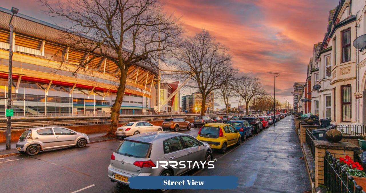 Cardiff Stylish 2 Bedroom Sleeps 6 Wi-Fi - Jrr Stays Eksteriør billede